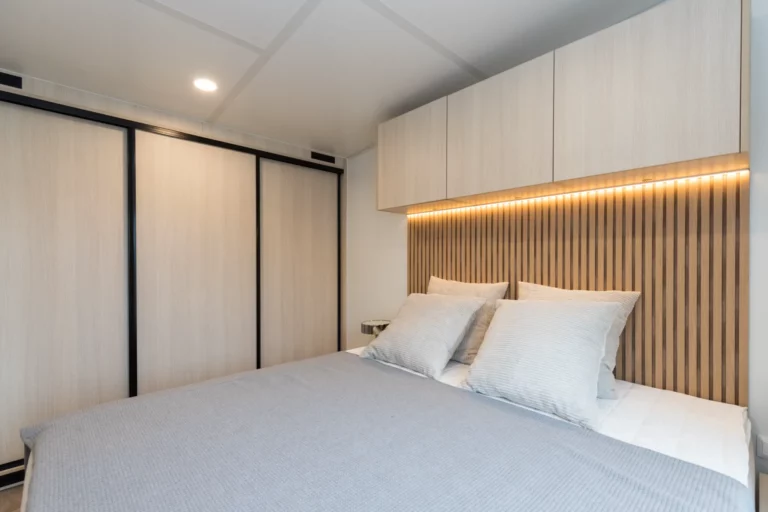 Comfortabele en moderne stacaravan met 1 slaapkamer